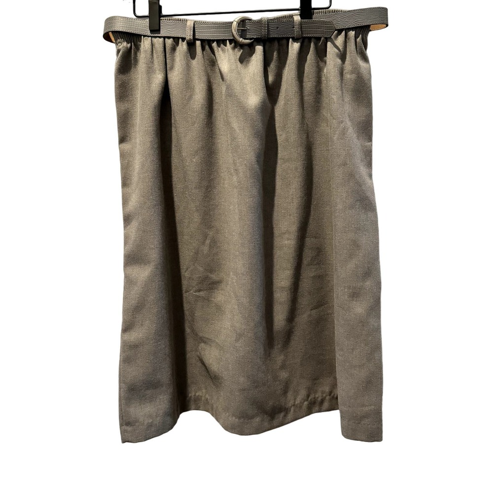 Vintage Cricket Lane A-Line Gray Pleated Skirt | Size 20W